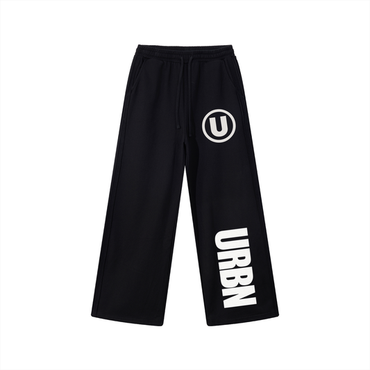 URBN Contrast Taped Straight Leg Sweatpants